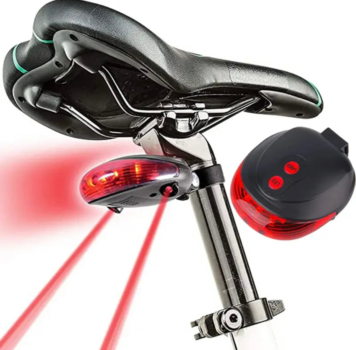 Fahrrad-Rücklicht mit Fahrspur-Projektion – Cycle & More